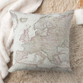 ヨーロッパの地図 クッション (ブランケット)