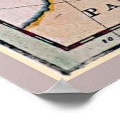 ヨーロッパの地図 ポスター (角)