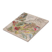 ヨーロッパの地質学 タイル (側面)