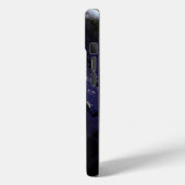 ヨーロッパの夜の街灯を示す完全な地球。 Case-Mate iPhoneケース (裏面 / 左)