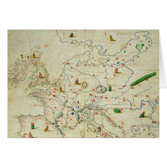 ヨーロッパの大陸 (正面横)