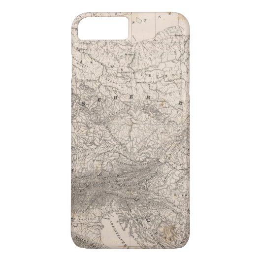 ヨーロッパの山そして川 Case-Mate iPhoneケース (裏面)