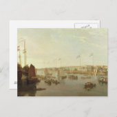 ヨーロッパの工場，カントン， 1806 (canvaの油) ポストカード (正面/裏面)