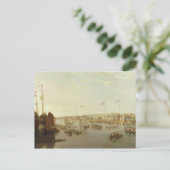 ヨーロッパの工場，カントン， 1806 (canvaの油) ポストカード (スタンド正面)