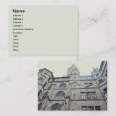ヨーロッパの建築 名刺 (正面/裏面)
