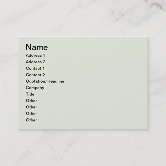 ヨーロッパの建築 名刺 (正面)