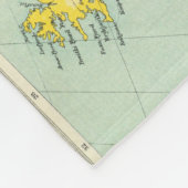 ヨーロッパの政治地図 フリースブランケット (角)