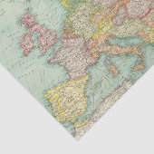 ヨーロッパの政治地図 薄葉紙 (詳細)