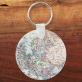 ヨーロッパの政治地図（1916年） キーホルダー (正面)