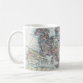 ヨーロッパの政治地図（1916年） コーヒーマグカップ (左)