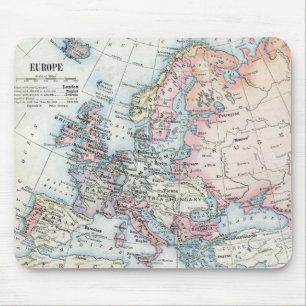 ヨーロッパの政治地図(1916年) マウスパッド