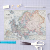 ヨーロッパの政治地図（1916年） 薄葉紙 (クラフト)