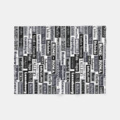 ヨーロッパの旅行者のフリースブランケット フリースブランケット (正面(横))