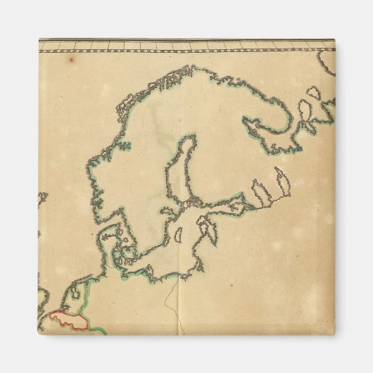 ヨーロッパの概要 マグネット (正面)