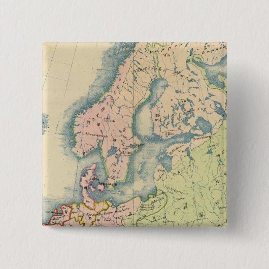 ヨーロッパの民族図 缶バッジ (正面)