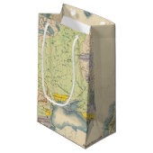 ヨーロッパの民族誌の地図 スモールペーパーバッグ (正面アングル)