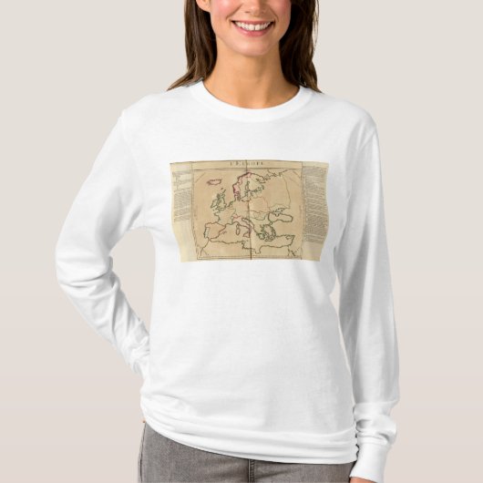 ヨーロッパの気候 Tシャツ (正面)