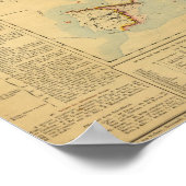 ヨーロッパの水路図 ポスター (角)