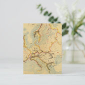 ヨーロッパの水路図 ポストカード (スタンド正面)