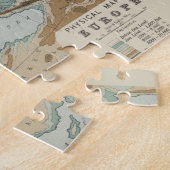 ヨーロッパの物理的な地図 ジグソーパズル (側面)