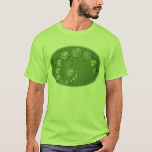 ヨーロッパの穀物の円 Tシャツ (正面)