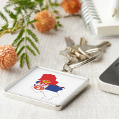 ヨーロッパの紋章 キーホルダー (側面)