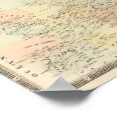 ヨーロッパの組立図 ポスター (角)