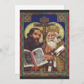 ヨーロッパの聖人シリルとメソジウスのパトロン シーズンカード (正面/裏面)