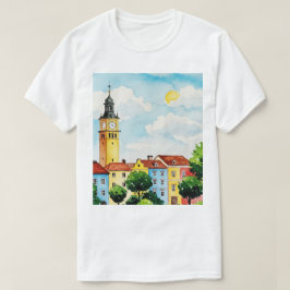 ヨーロッパの街並み Tシャツ