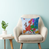 ヨーロッパの言語枕の犬 クッション (椅子)