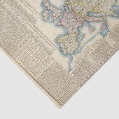 ヨーロッパの軍の政治地図 薄葉紙 (詳細)