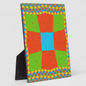 ヨーロッパの部族パターン フォトプラーク (側面)