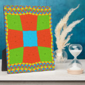 ヨーロッパの部族パターン フォトプラーク (側面)