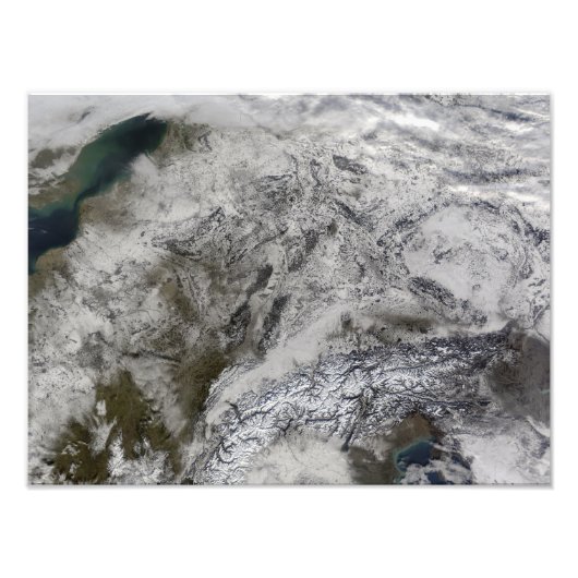 ヨーロッパの雪 フォトプリント            (正面)