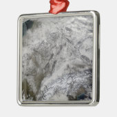 ヨーロッパの雪 メタルオーナメント (左)