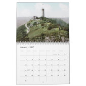 ヨーロッパの風景 カレンダー (1月 2027)