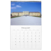 ヨーロッパの首都2025 カレンダー (2月 2027)