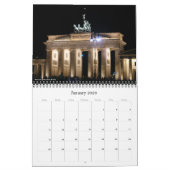 ヨーロッパの首都2025 （場所あり） カレンダー (1月 2026)