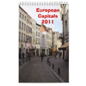 ヨーロッパの首都 カレンダー (カバー)