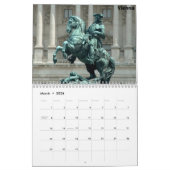 ヨーロッパの首都 カレンダー (3月 2026)