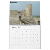 ヨーロッパの首都 カレンダー (2月 2026)