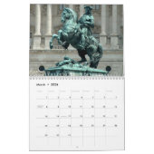 ヨーロッパの首都 カレンダー (3月 2026)