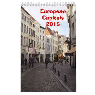 ヨーロッパの首都- 2015年 カレンダー