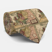 ヨーロッパの1721地図 ネクタイ (ロール)