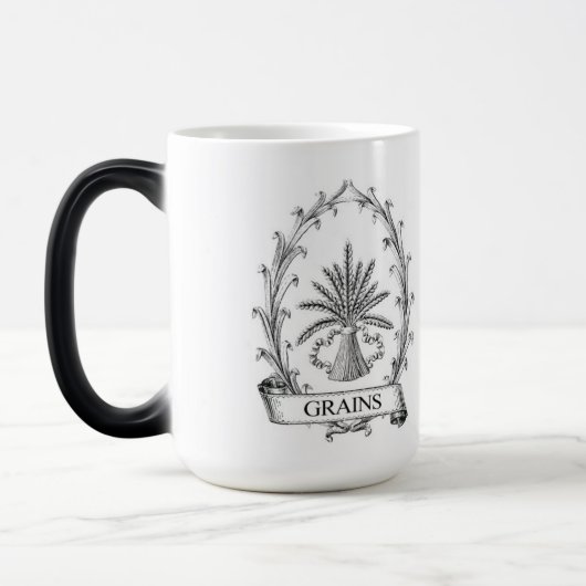 ヨーロッパの「旧世界」クラシックのマグカップ – 穀物/小麦 モーフィングマグカップ (左)