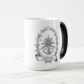 ヨーロッパの「旧世界」クラシックのマグカップ – 穀物/小麦 モーフィングマグカップ (正面右)