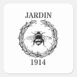 ヨーロッパの"Old World"ステッカー – Bee/リース スクエアシール
