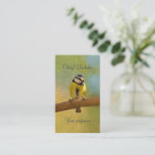 ヨーロッパのbluetitのデジタル絵画 名刺 (スタンド正面)