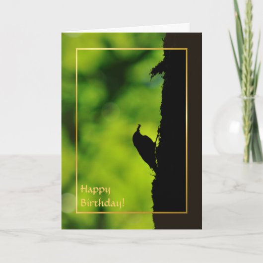 ヨーロッパのtreecreeper カード (正面)