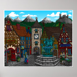 ヨーロッパへの献上品 ポスター